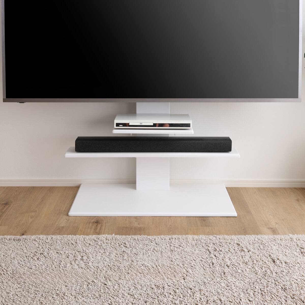 壁寄せテレビスタンド専用 追加棚板(HT01 サウンドバー A WH) | ニトリ