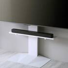 壁寄せテレビスタンド専用 追加棚板(LH02用 サウンドバー WH) 3枚目画像