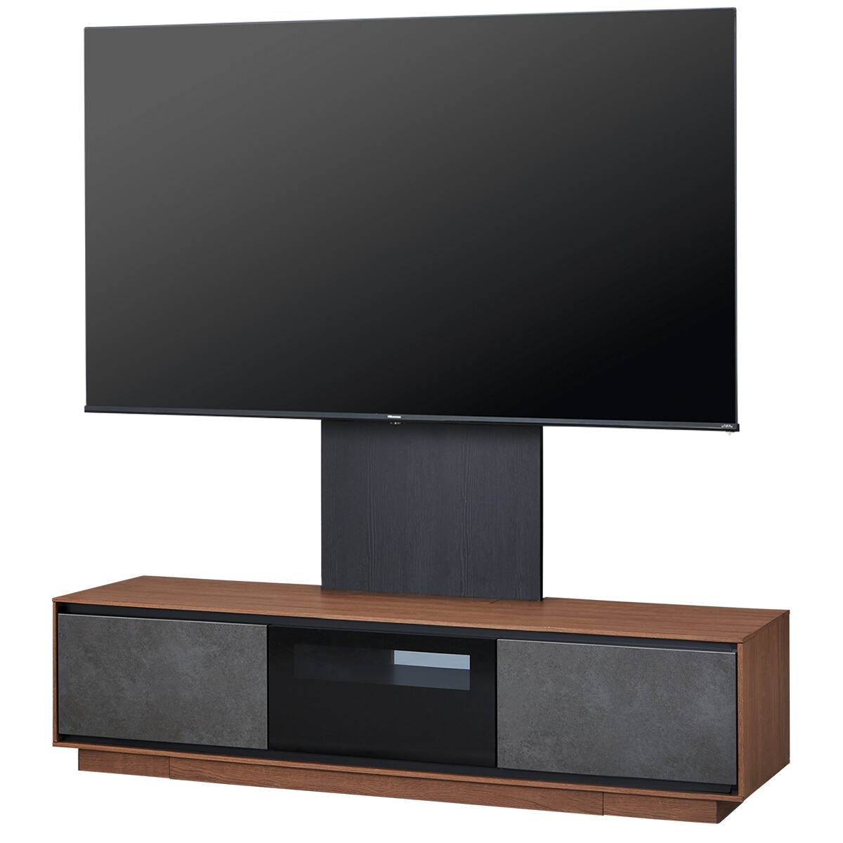 テレビボード + TV固定ボードセット (LX01 210 MBR/GY /MX50N BK