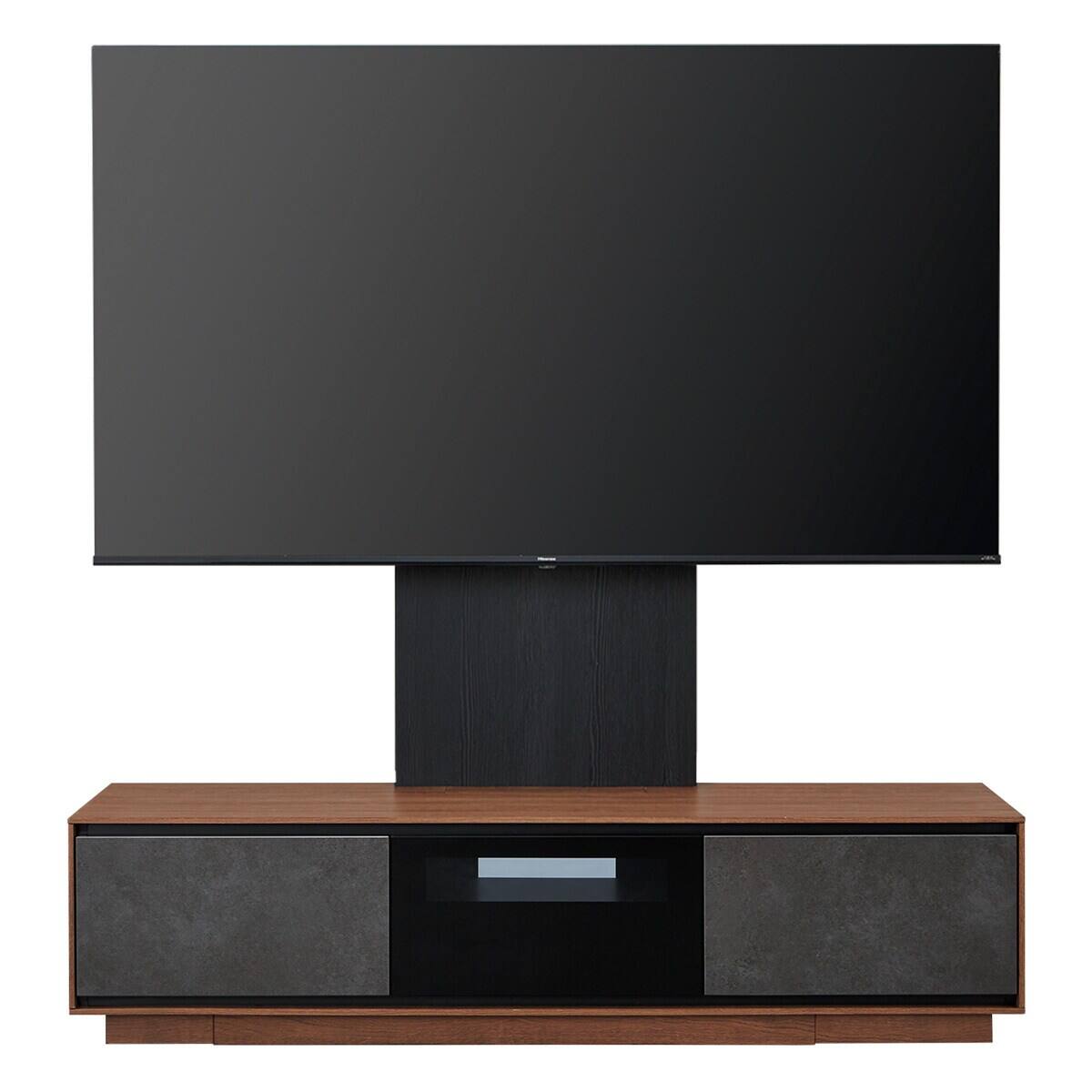 ニトリ テレビ台 テレビボード 150cm テレビボード + TV固定ボードセット (LX01 150 MBR/GY /MX50N BK