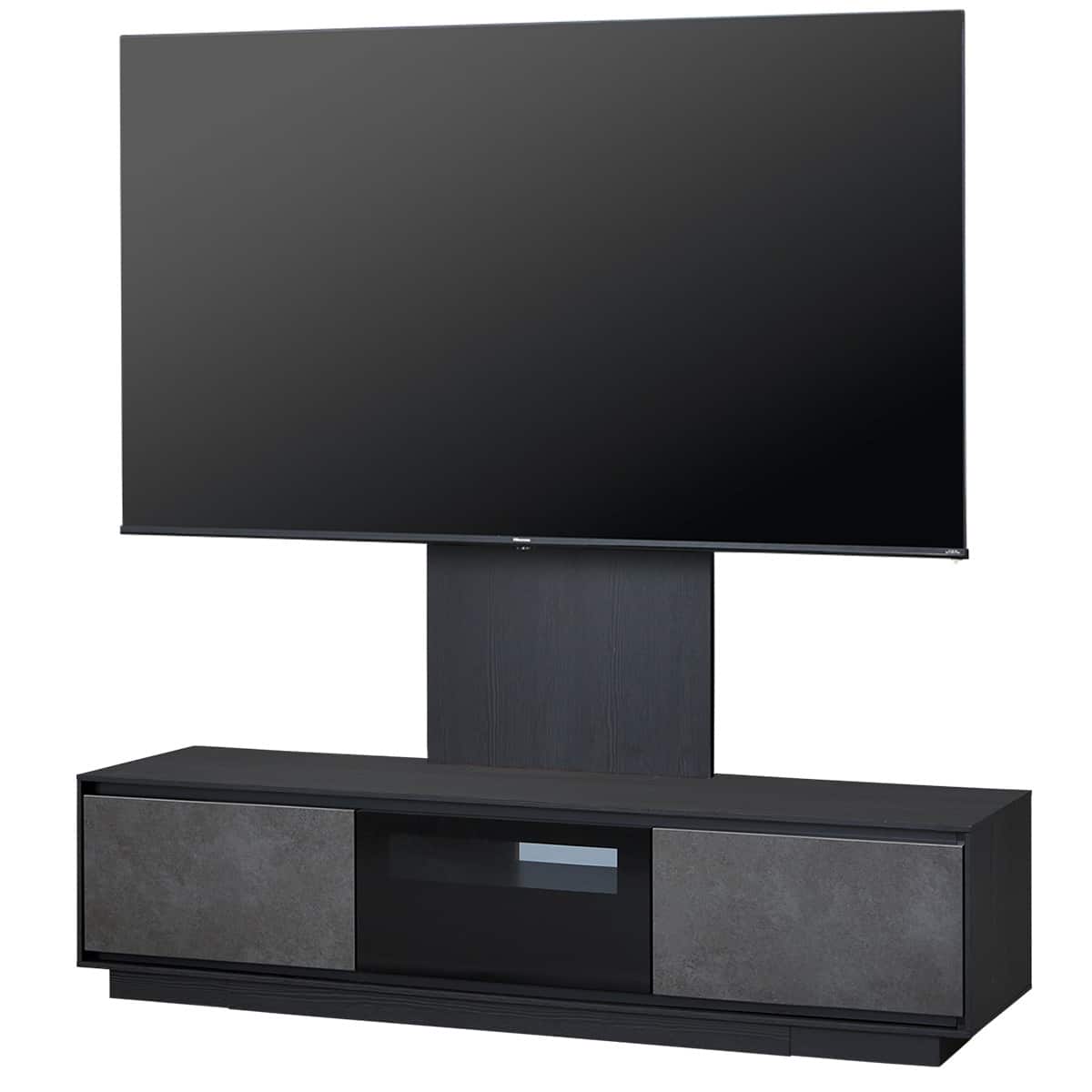 テレビボード + TV固定ボードセット (LX01 210 MBR/GY /MX50N BK