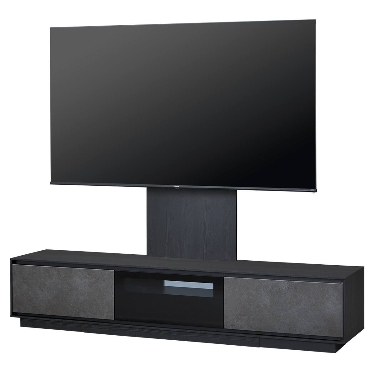 テレビボード + TV固定ボードセット (LX01 210 MBR/GY /MX50N BK