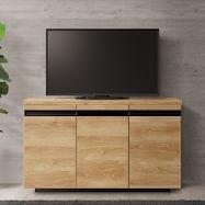 食卓やベッドから見やすい高さのテレビキャビネット 幅119.5cm