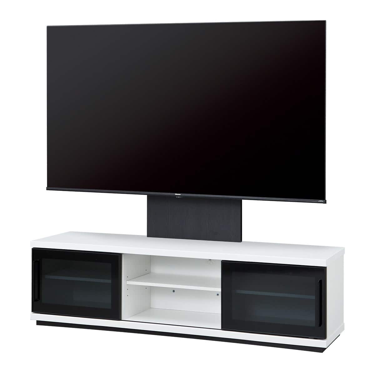 テレビボード + TV固定ボードセット (LF03 180 WH/MX50N BK) | ニトリ