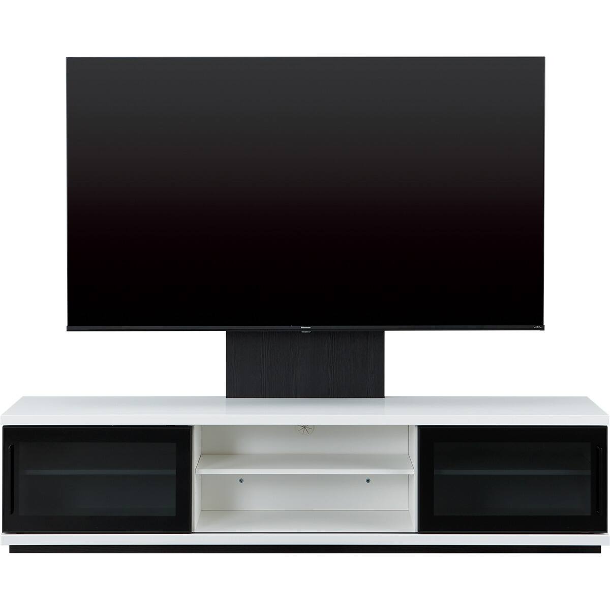 テレビボード + TV固定ボードセット (LF03 180 WH/MX50N BK) | ニトリ