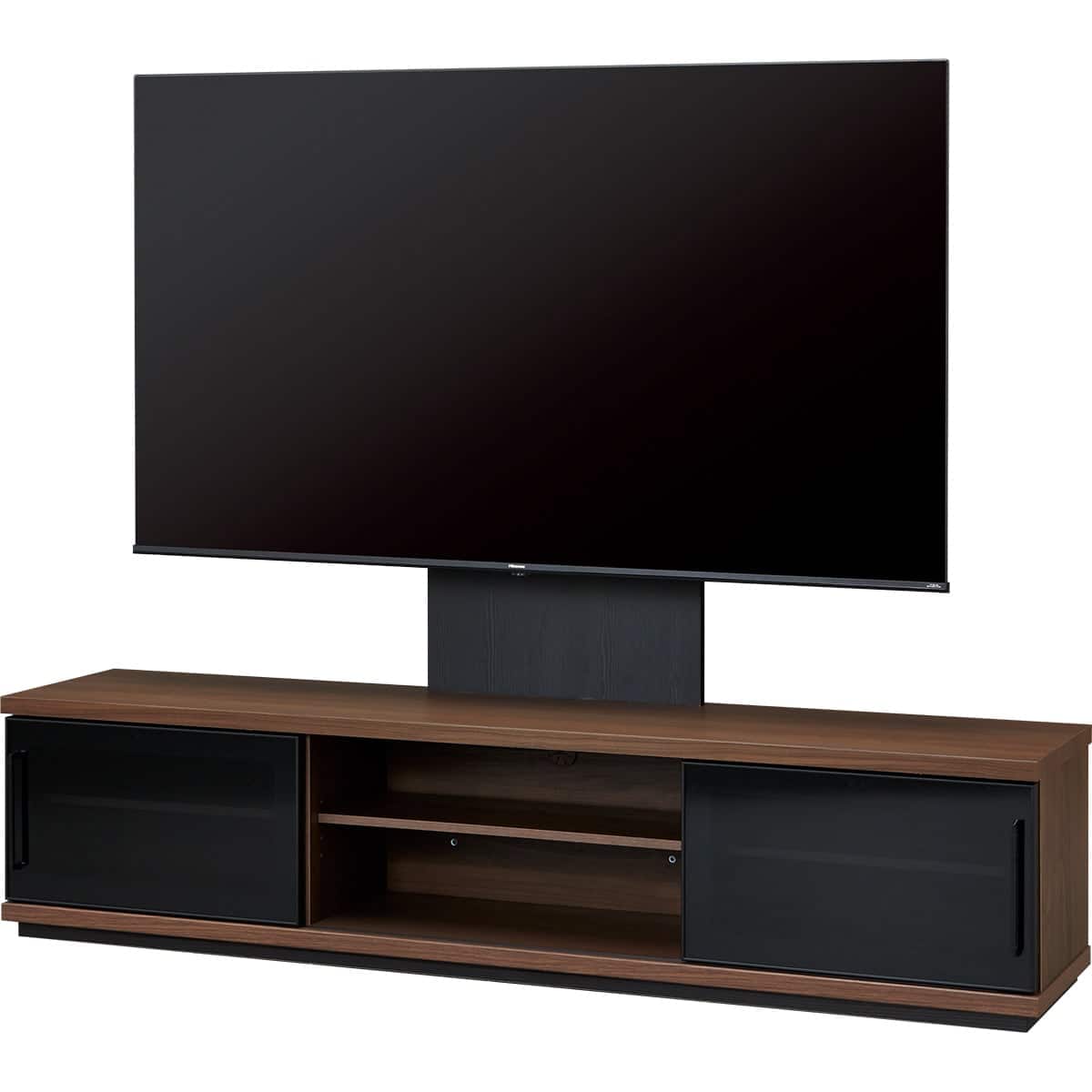 テレビボード + TV固定ボードセット (LF03 150 MBR/MX50N BK) | ニトリ