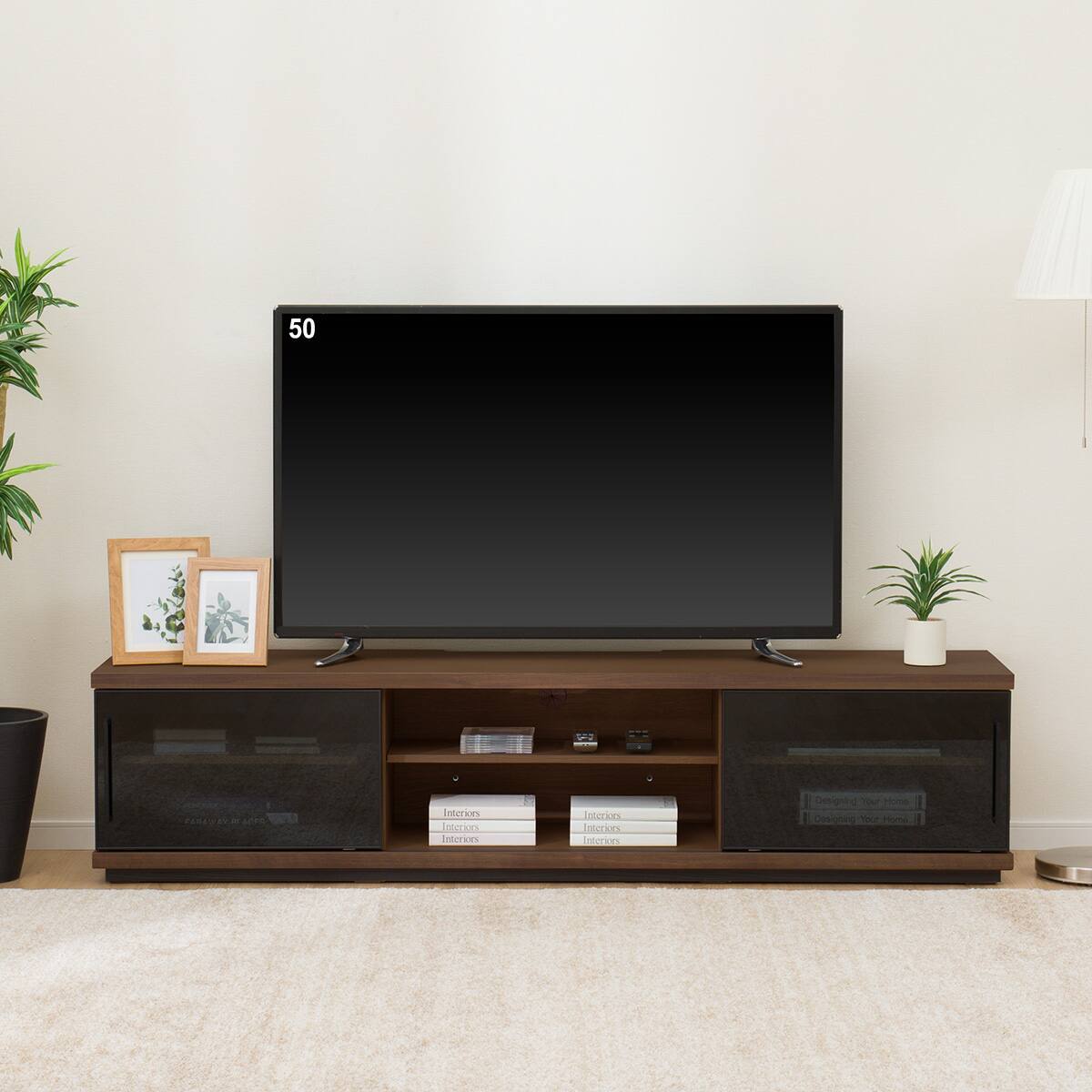 ローボード(LF03 180 MBR) | ニトリネット【公式】 家具・インテリア通販