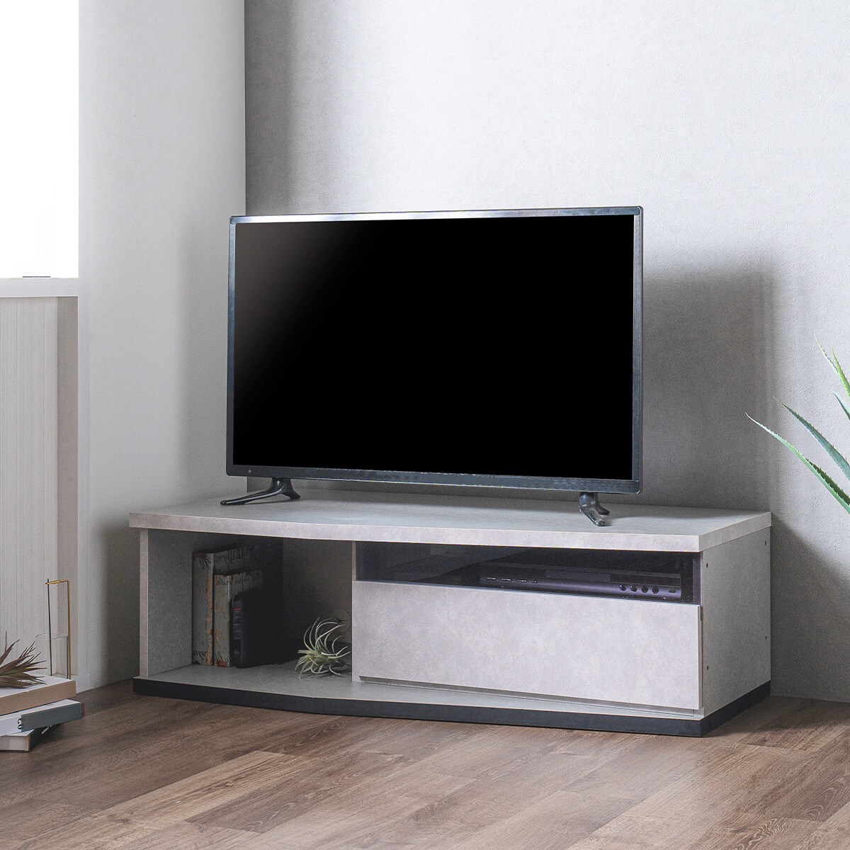 伸長式テレビ台(ローボード GA101 EX80 WW)通販 | ニトリネット【公式】 家具・インテリア通販