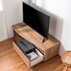 コーナー有効活用 ローボード (左寄せタイプ NA) 3枚目画像