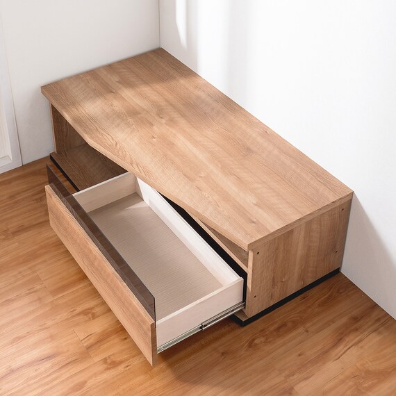 コーナー有効活用 ローボード (左寄せタイプ NA) 8枚目画像