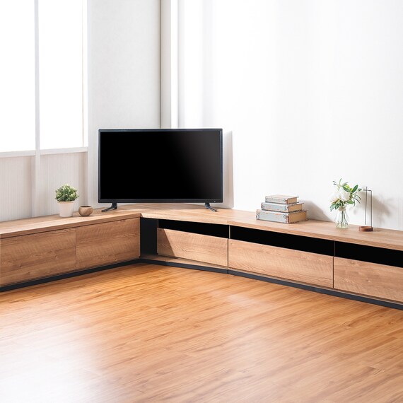 コーナー有効活用 ローボード (左寄せタイプ NA) 13枚目画像