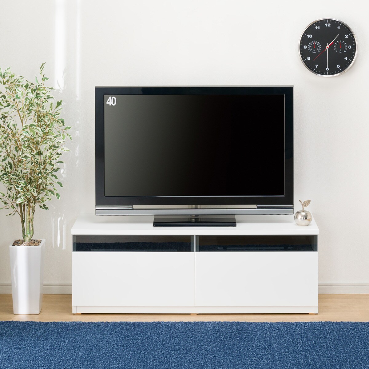 ローボード(UF01 LB120 WH) | ニトリネット【公式】 家具・インテリア通販