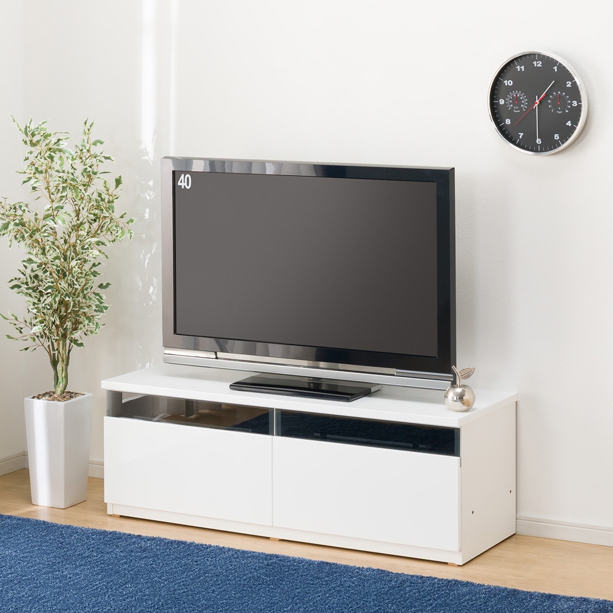 ローボード(UF01 LB150 WH) | ニトリネット【公式】 家具・インテリア通販