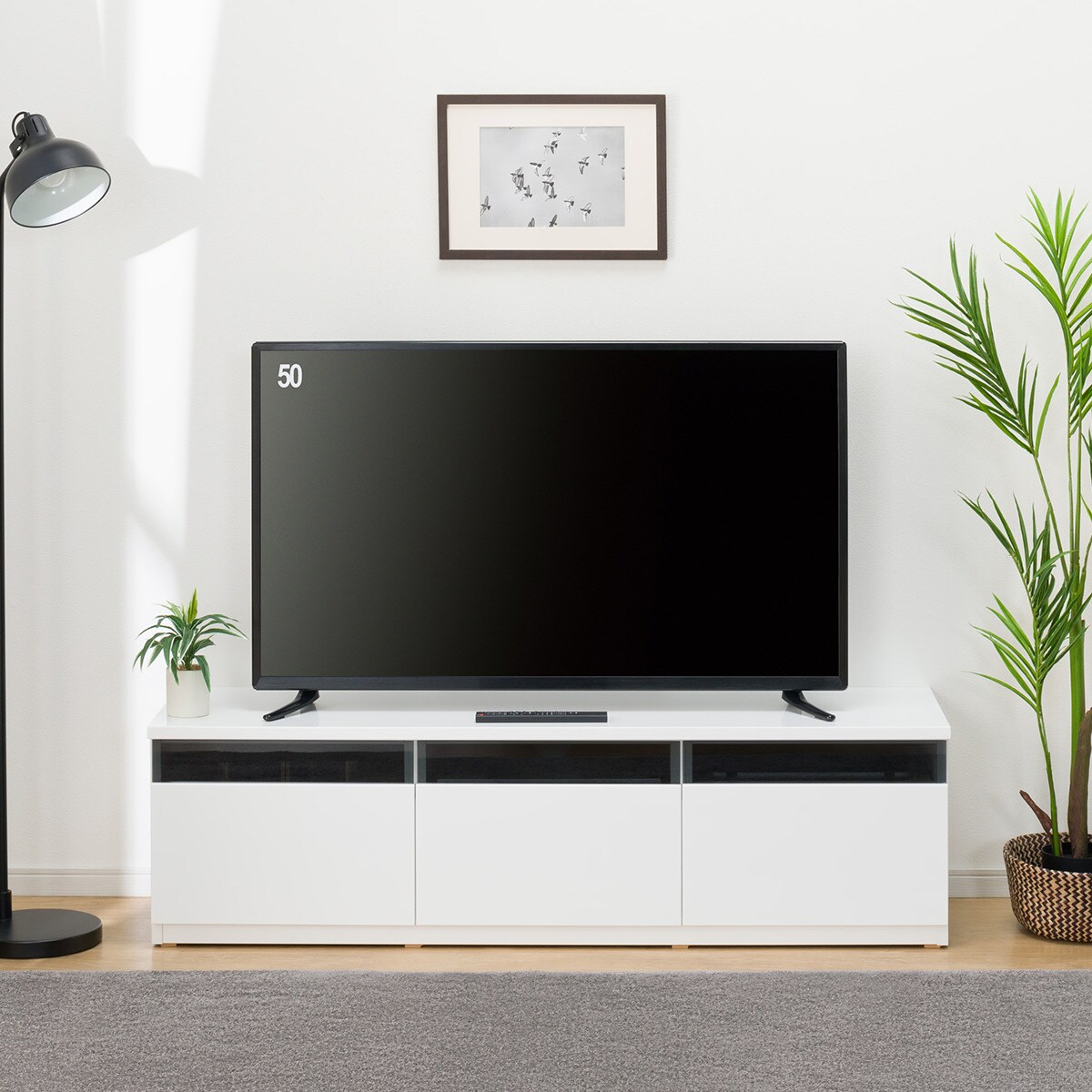 ニトリ テレビボード DUKE150LB WH　白 ニトリ テレビボード DUKE150LB WH - メルカリ