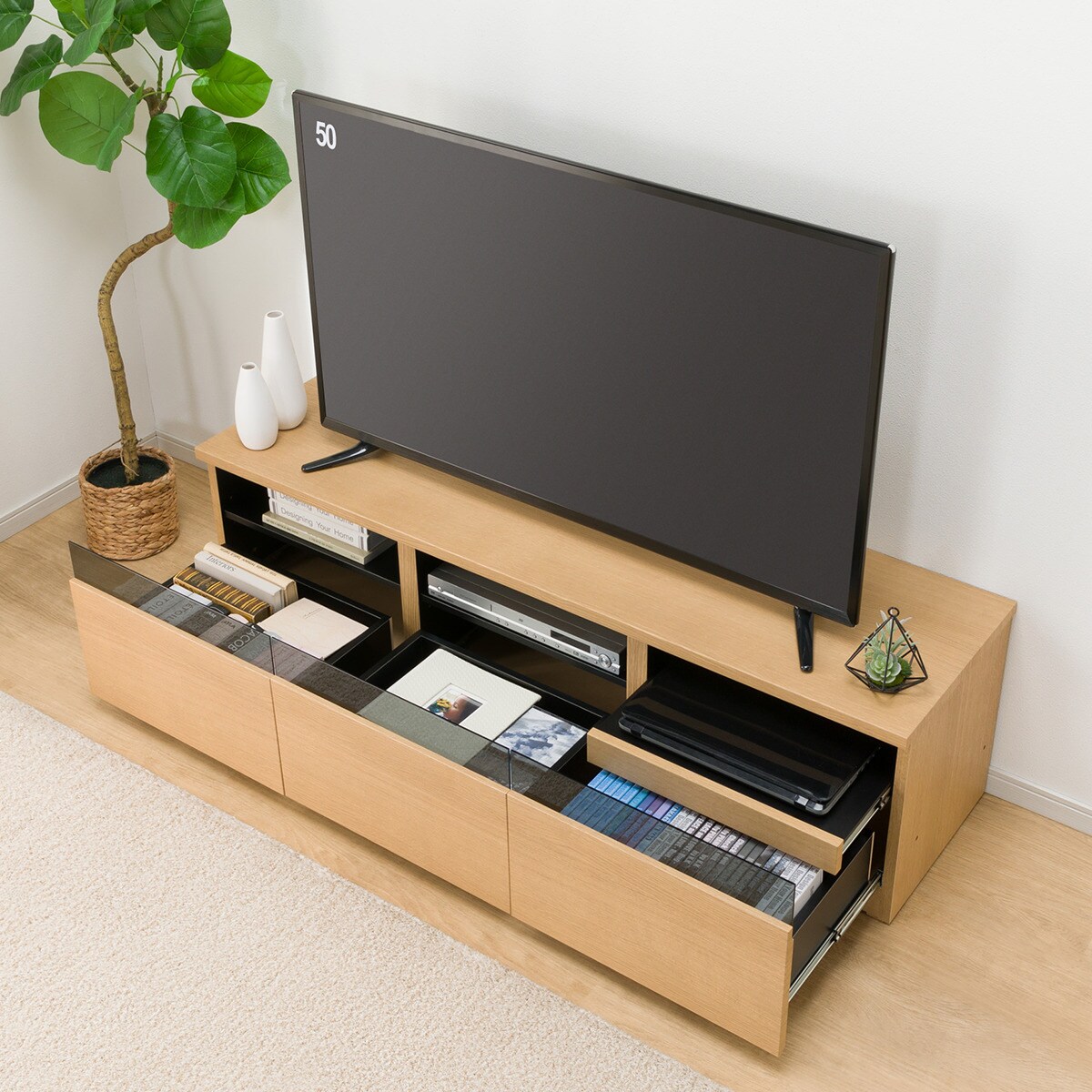 ローボード(UF01 LB150 LBR) | ニトリネット【公式】 家具・インテリア通販