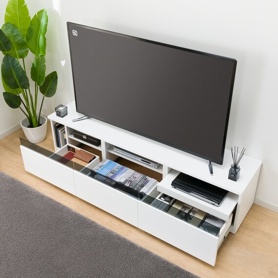 ローボード(UF01 LB180 WH) | ニトリネット【公式】 家具・インテリア通販
