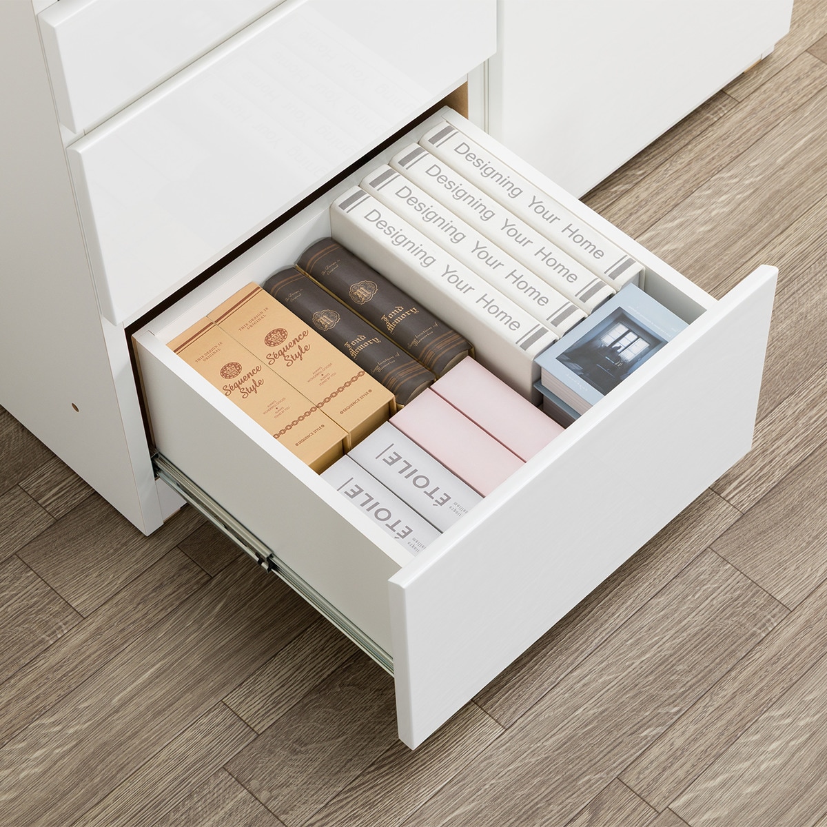 【直接取引のみ】ニトリ　NITORI 4枚ドアキャビネット 棚　キャビネット 4枚ドアキャビネット (WH) | ニトリネット【公式】 家具