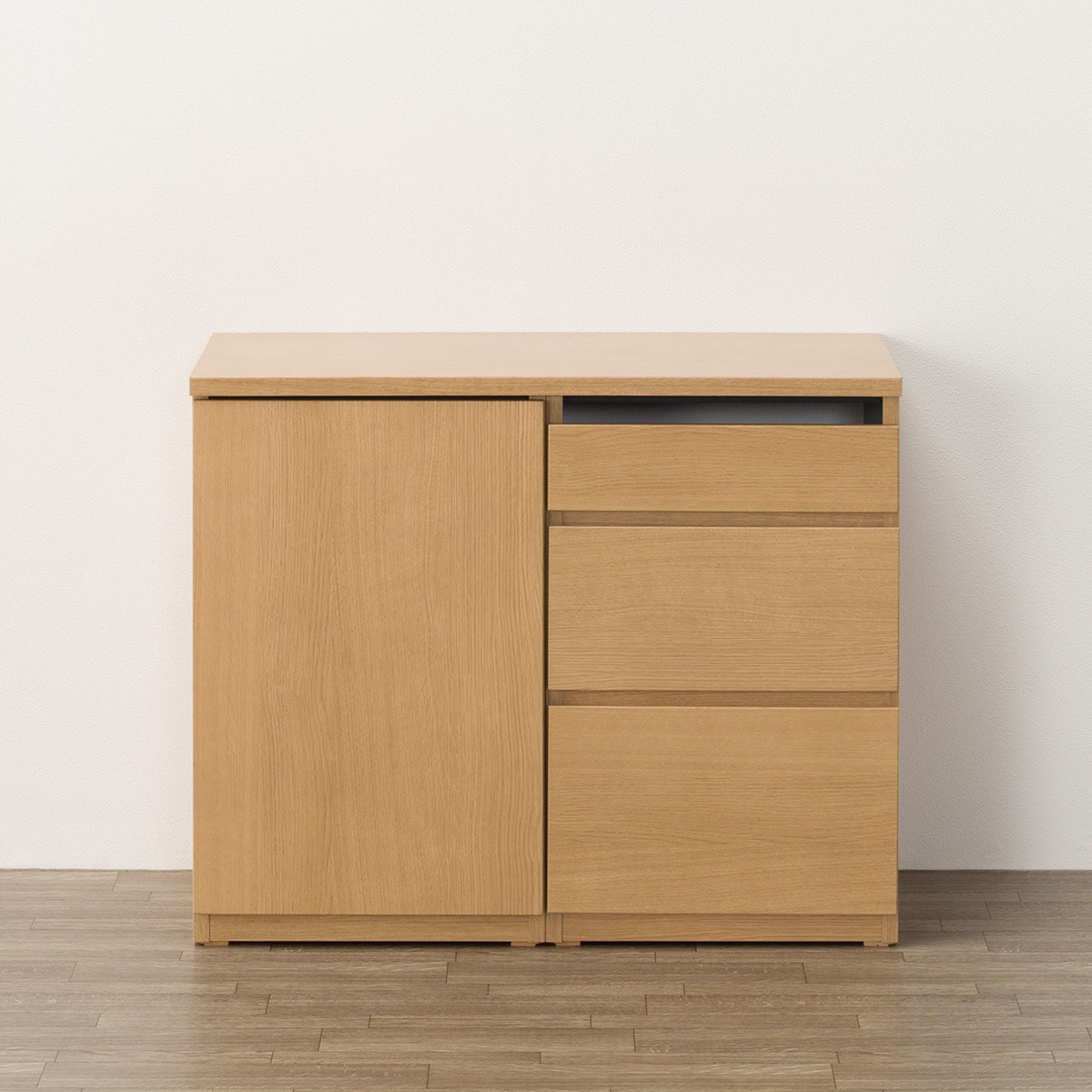 キャビネットセット(UF01 90 ドアキャビネットL45下+引出し