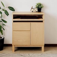 ポプラ突板 サイドボード (幅70)