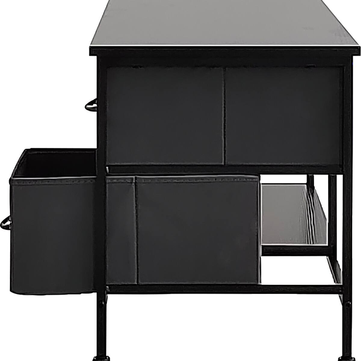 ローボード(MJ004 90 GY/BK) | ニトリネット【公式】 家具・インテリア通販