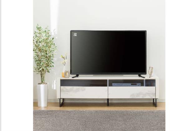 【現品限り・25日まで】ニトリ ローボード セーラル3 149 CHN-BE ﾛｰﾎﾞｰﾄﾞ ｾｰﾗﾙ3ｱｼﾂｷR 149 WH | ニトリネット【公式】 家具・インテリア通販