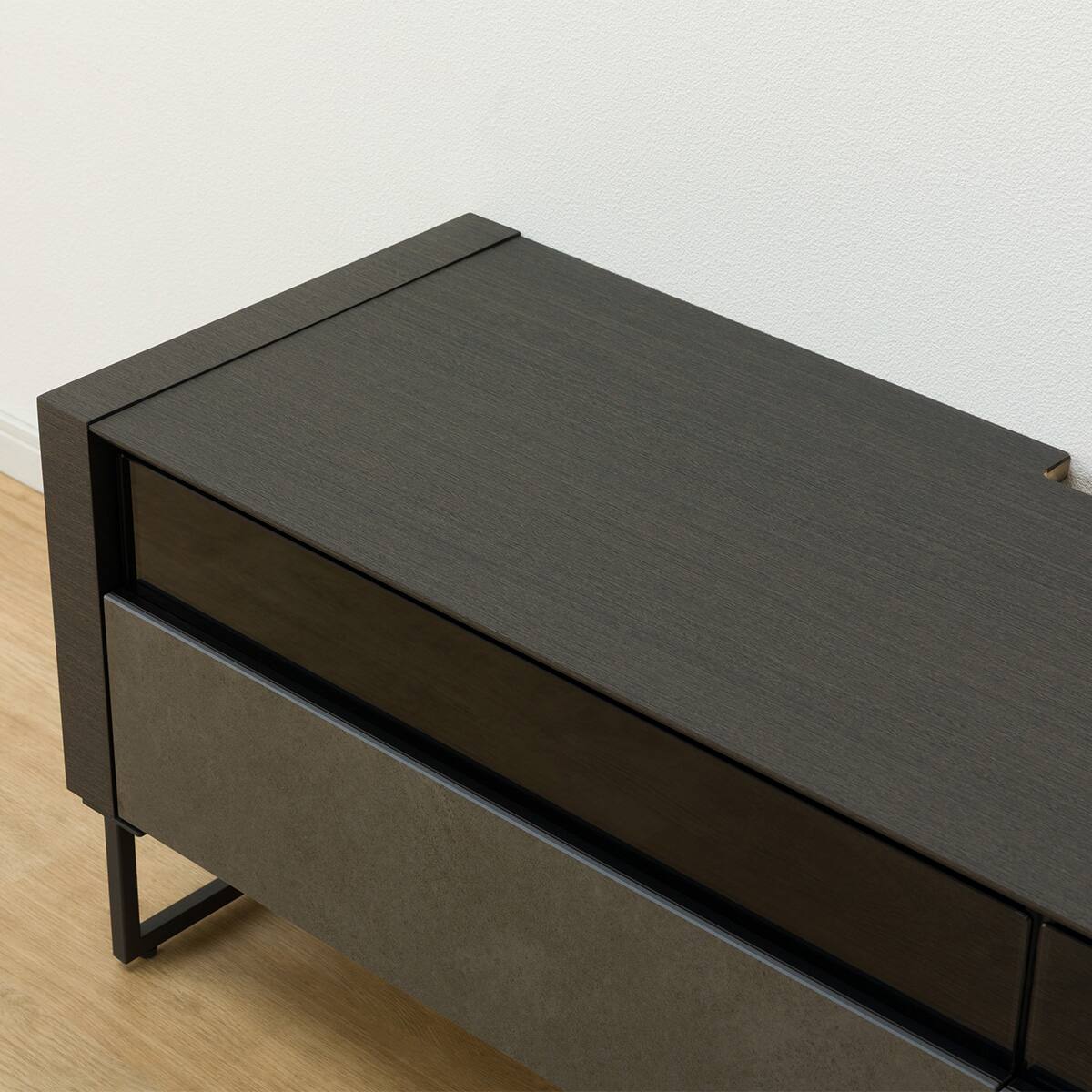 ローボード(セーラル3 脚付きR 149 GY) | ニトリネット【公式】 家具