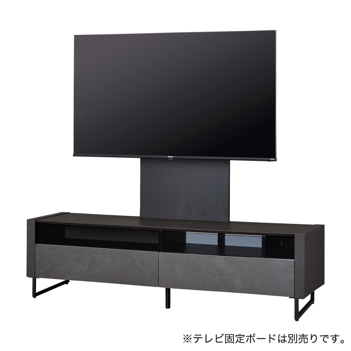 ローボード(セーラル3 脚付きR 149 GY) ローボード(セーラル3 脚付きR 149 GY) | ニトリネット【公式】 家具