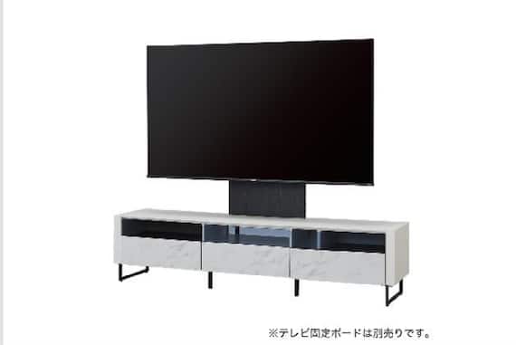 ローボード セーラル3アシツキR 175 WH 8枚目画像