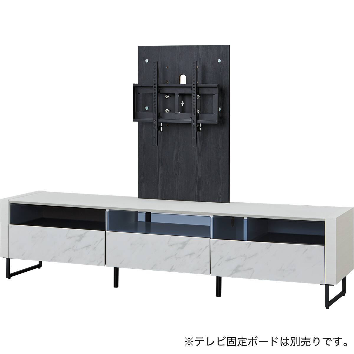 ローボード(セーラル3 脚付きR 175 WH) | ニトリネット【公式】 家具