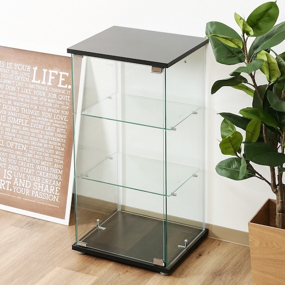 ガラスコレクションケース (3段 クリアタイプ) 1枚目画像