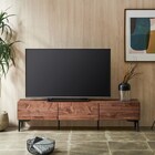 ブラック脚テレビボード (160 BR) 1枚目画像