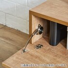 ブラック脚テレビボード (160 BR) 3枚目画像