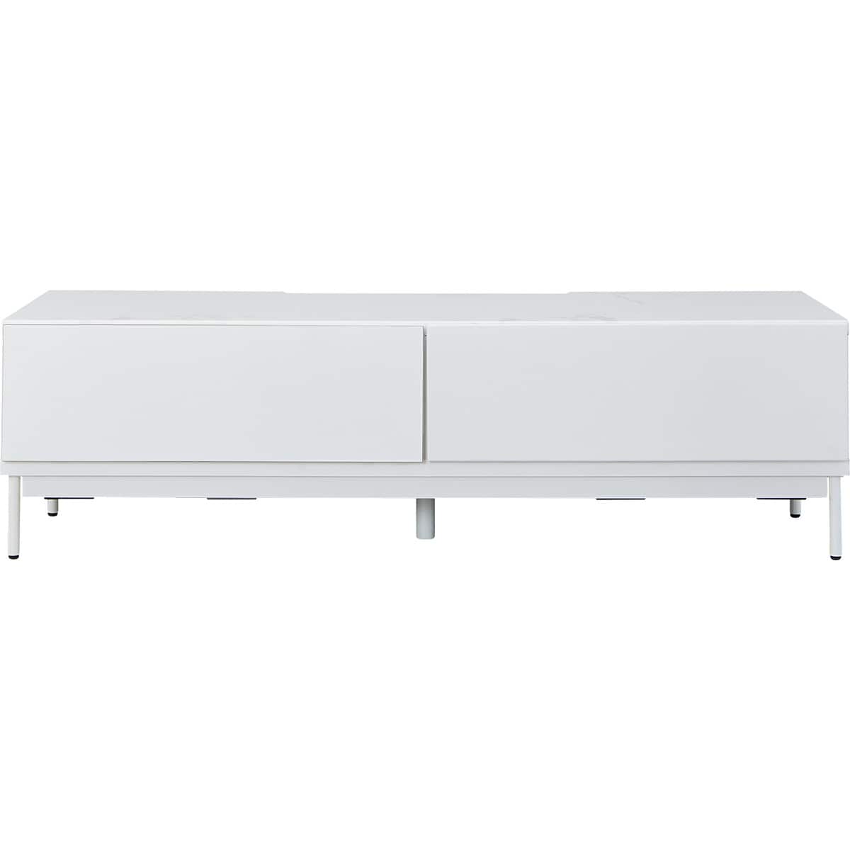 テレビ台 + TV固定ボードセット (ローボード LK01 150WH/MX50N BK