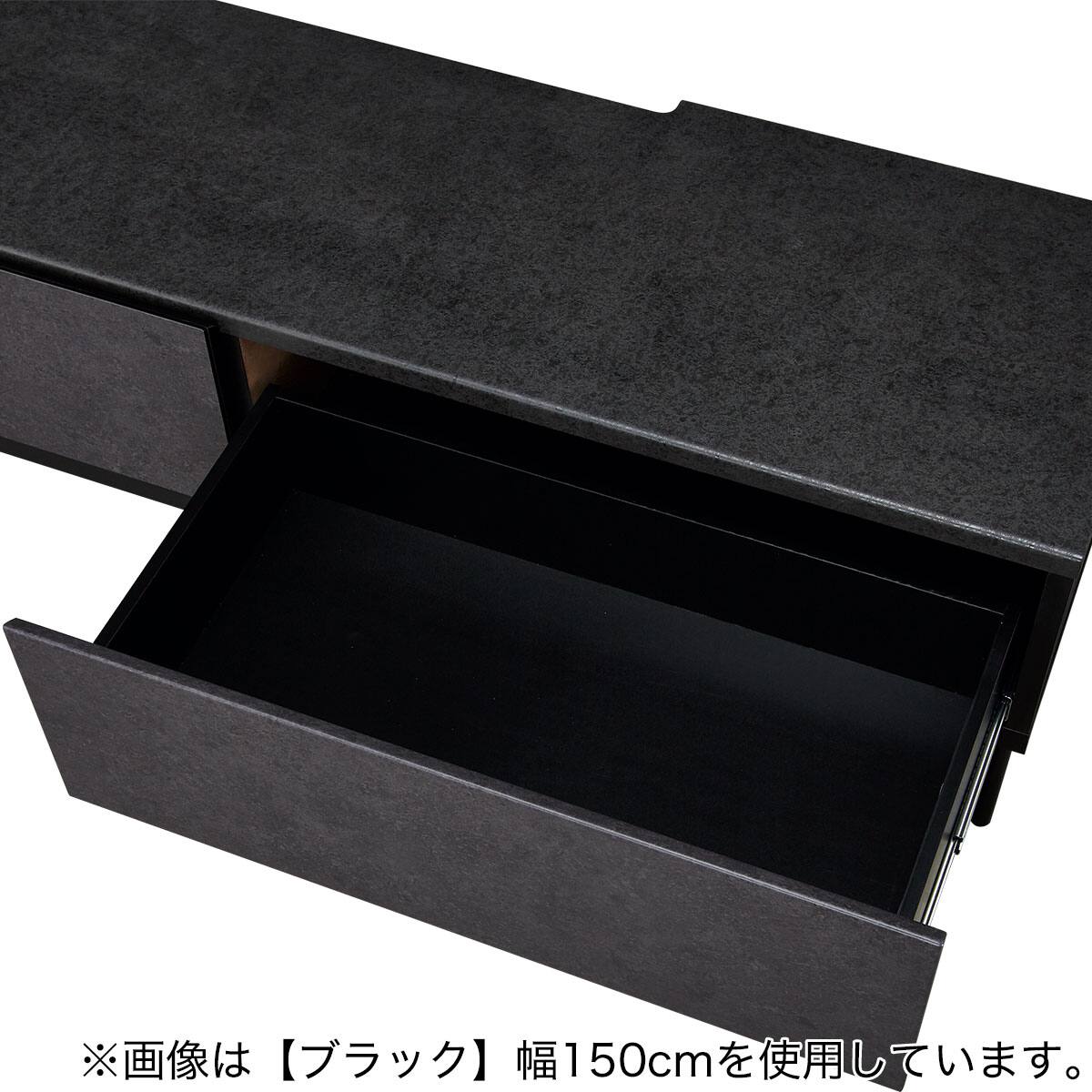 テレビ台 + TV固定ボードセット (ローボード LK01 180WH/MX50N BK