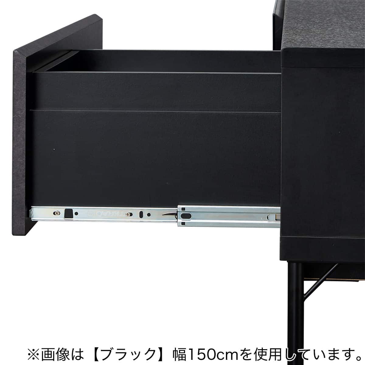テレビ台 + TV固定ボードセット (ローボード LK01 180WH/MX50N BK