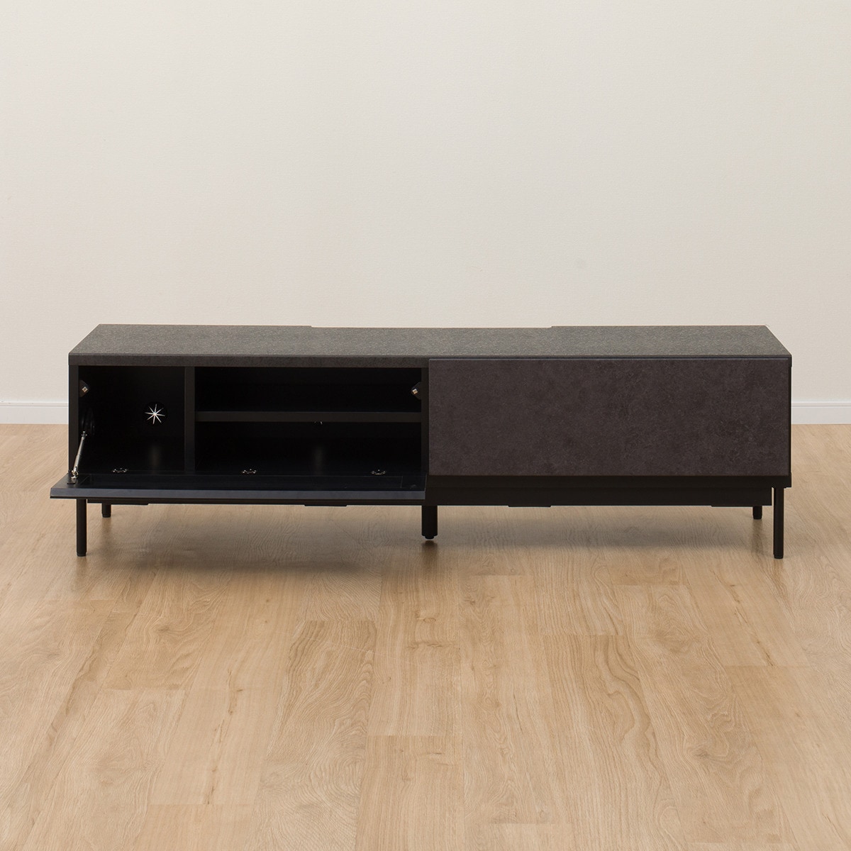 ニトリ　テレビボード　ローボード　ROAD150　ブラック ニトリ テレビボード ローボード ROAD150 ブラック テレビ台