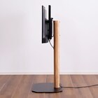 首振り壁寄せテレビスタンド (ロータイプ OTG NA) 3枚目画像