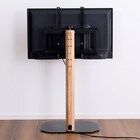 首振り壁寄せテレビスタンド (ロータイプ OTG NA) 4枚目画像