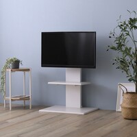 壁寄せTVスタンド(トエルN ロータイプ  WW)