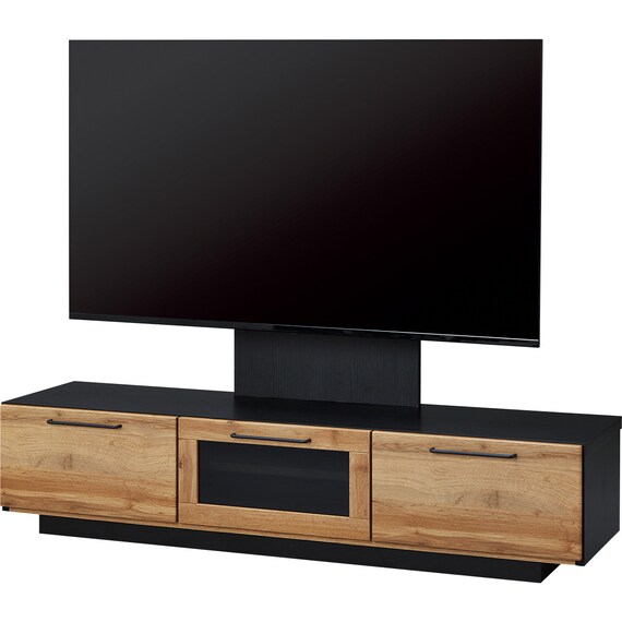 テレビボード + TV固定ボードセット (IM301 150 LBR/MX50N BK 