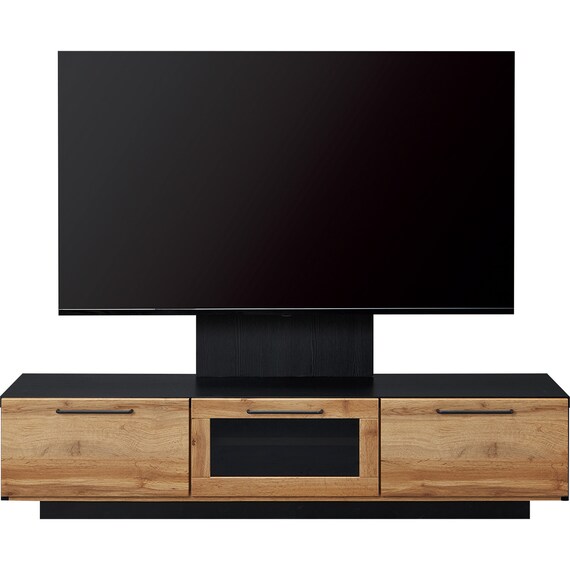 テレビボード + TV固定ボードセット (IM301 150 LBR/MX50N BK 