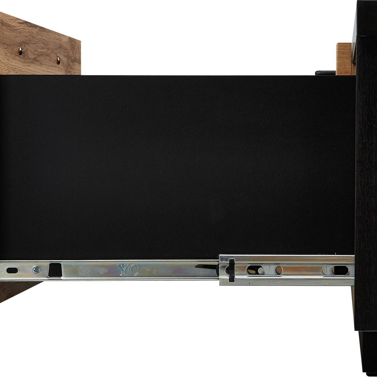 テレビボード + TV固定ボードセット (IM301 150 LBR/MX50N BK