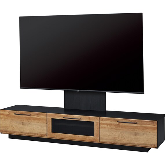 テレビボード + TV固定ボードセット (IM301 180 LBR/MX50N BK 