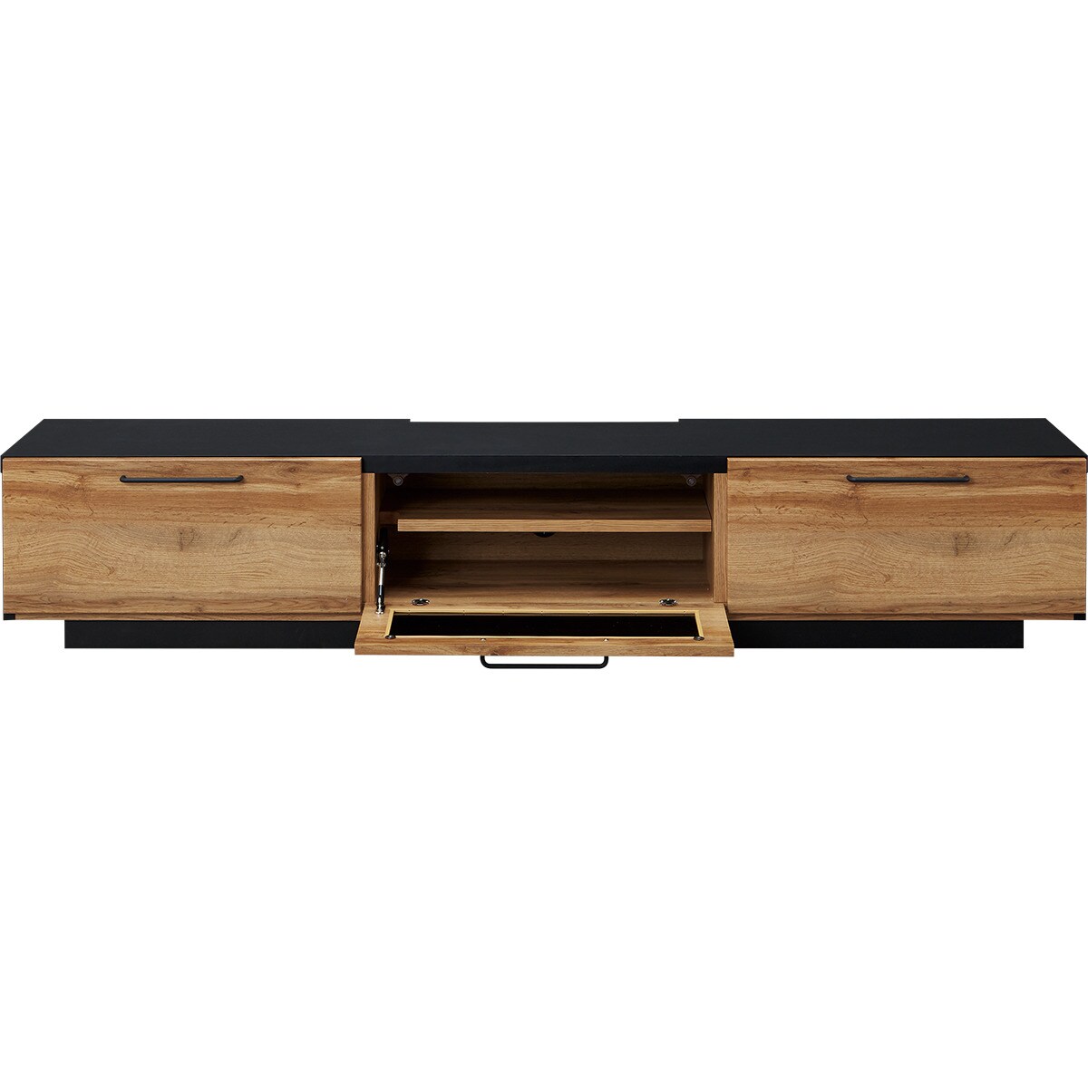 テレビボード + TV固定ボードセット (IM301 180 LBR/MX50N BK