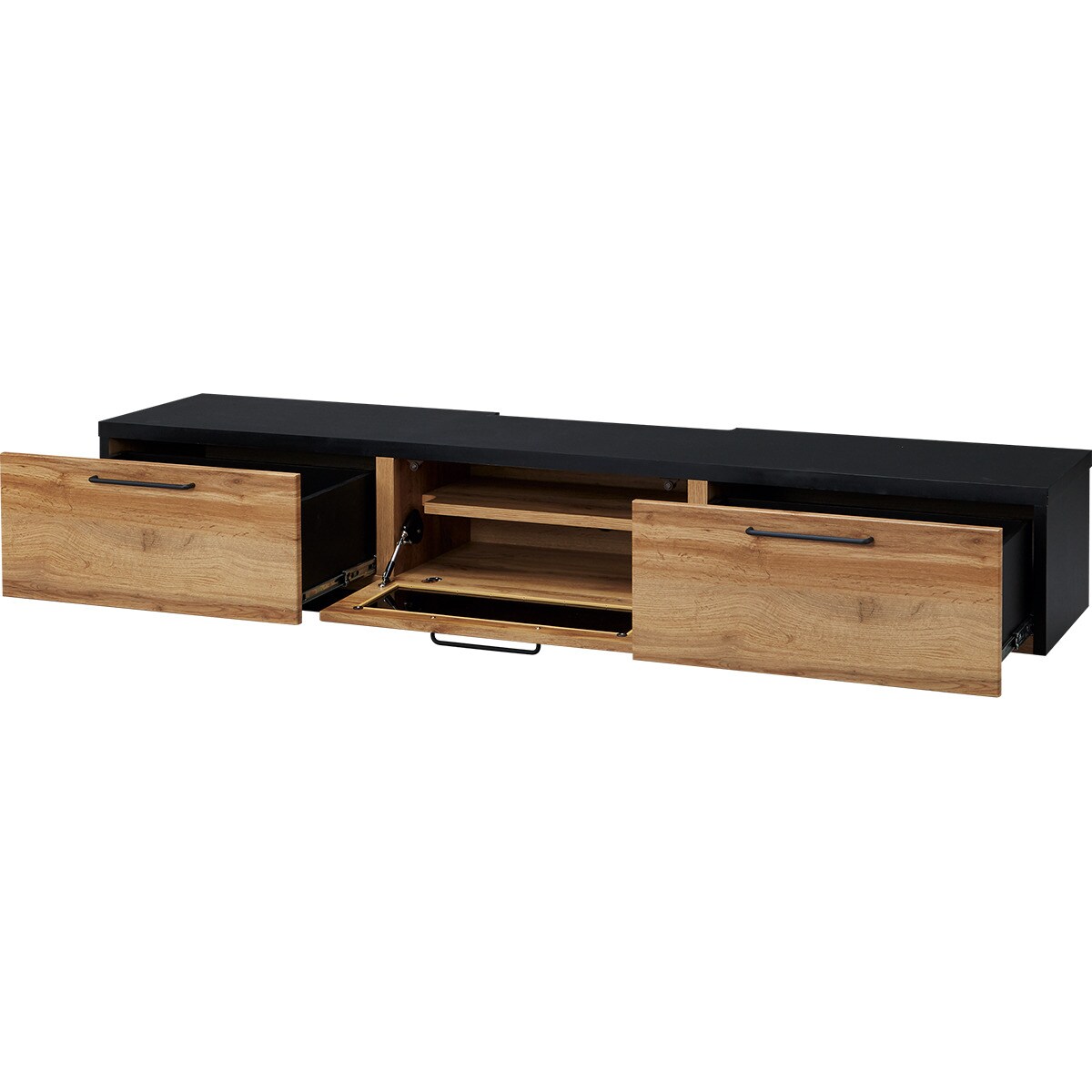 テレビボード＋TV固定ボードセット(IM301 180 LBR/MX50N BK) | ニトリ