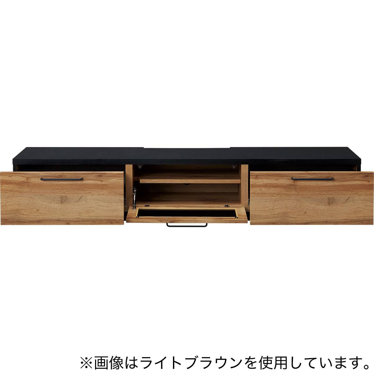 テレビボード + TV固定ボードセット (IM301 180 MBR/MX50N BK