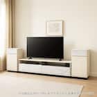 ローボード + キャビネット2個セット (セーラル3 40 40/149WH) 1枚目画像