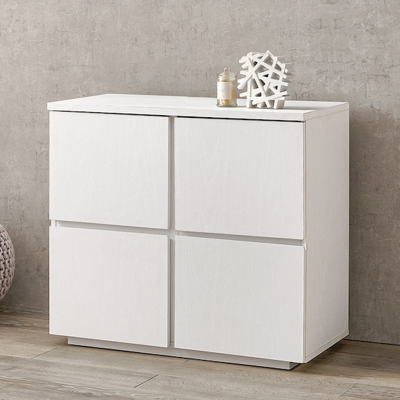 シンプルデザインキャビネット 扉 (WH) 1枚目画像