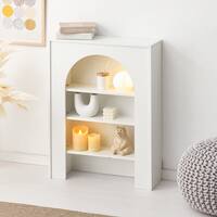 コード穴付きマントルピース (幅60cm)