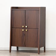 コンパクトキャビネット 4枚扉タイプ (幅59cm)【期間限定価格:11/28~1/5まで】